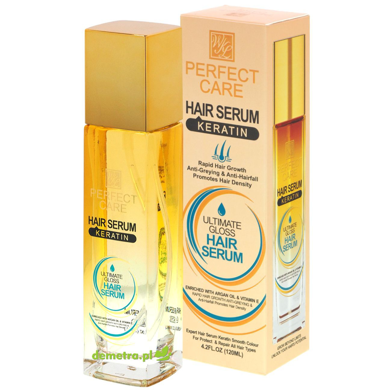 Serum do włosów 120 ml Perfect Care  keratyna
