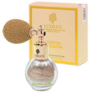 Rozświetlacz sypki 2,2g Luxelux miedziany 01