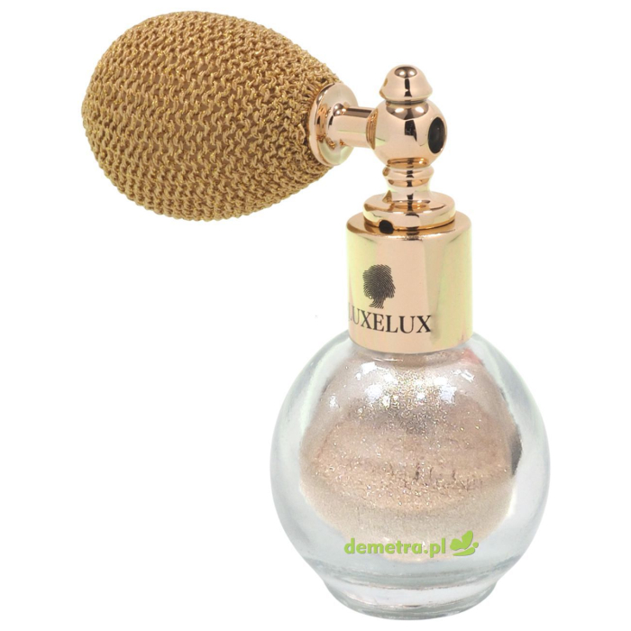 Rozświetlacz sypki 2,2g Luxelux złoty 02