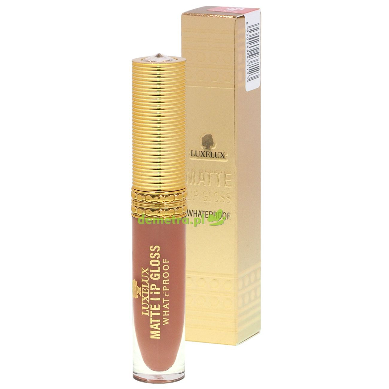 Błyszczyk do ust 7 ml Luxelux nawilżający, matowy 03