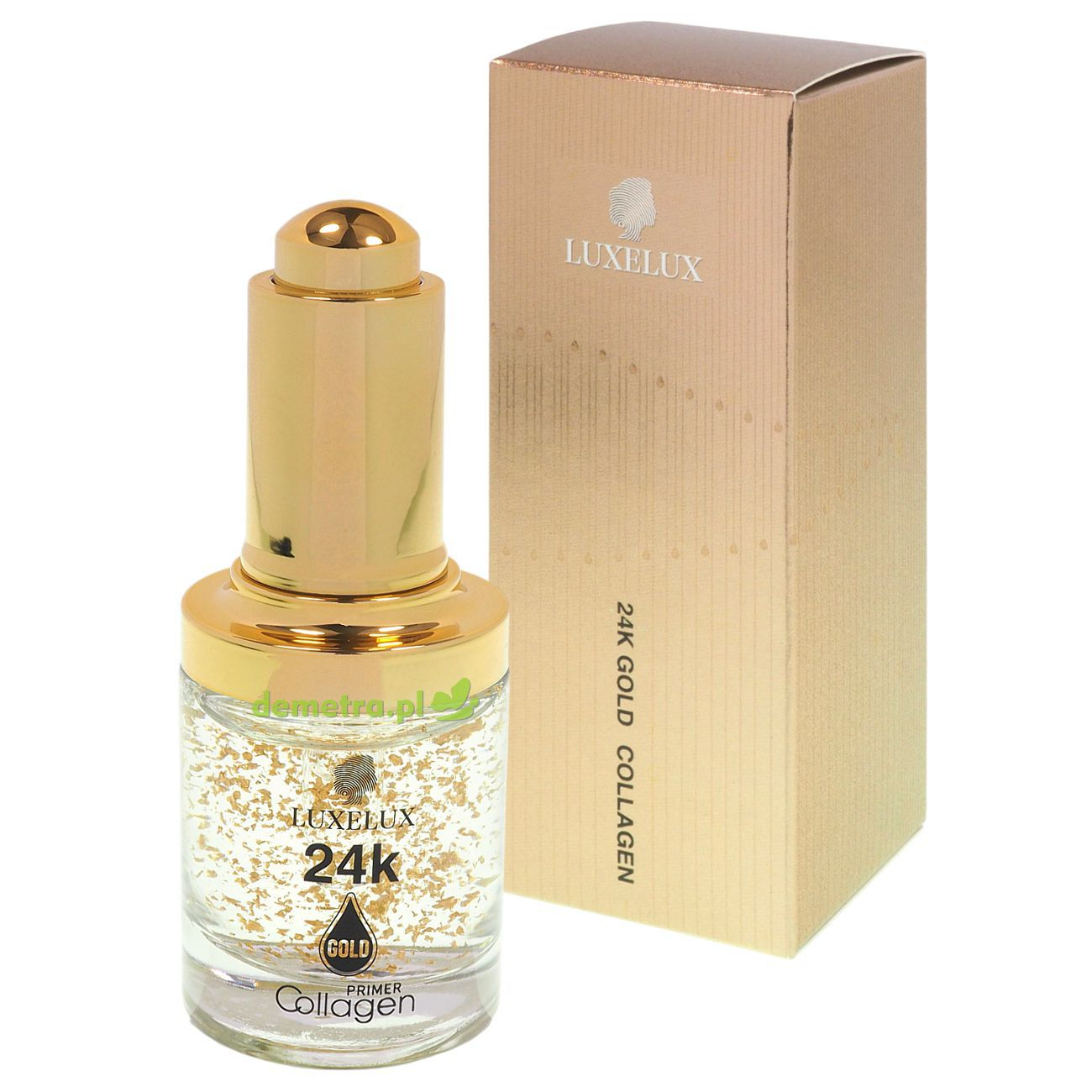 Baza pod makijaż 30 ml Luxelux 24K złoto