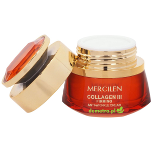 Krem przeciwstarzeniowy z kolagenem typu III 50 g Mercilen
