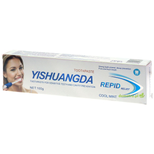 Pasta do zębów wrażliwych 100 g Yishuangda Repid mięta