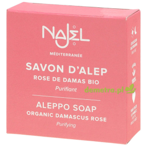 Mydło Aleppo 100g Najel róża damasceńska bio