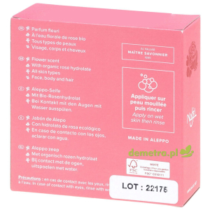 Mydło Aleppo 100g Najel róża damasceńska bio