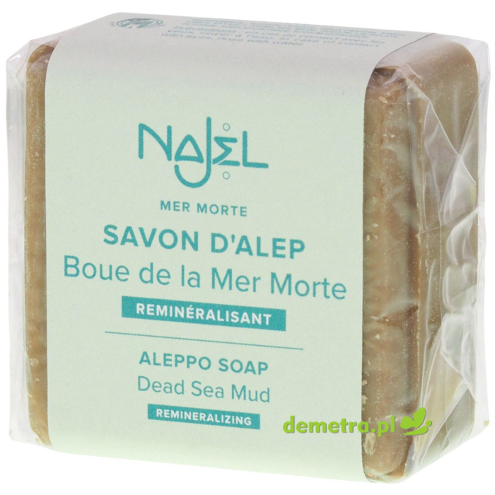 Mydło Aleppo 100g Najel z błotem z Morza Martwego