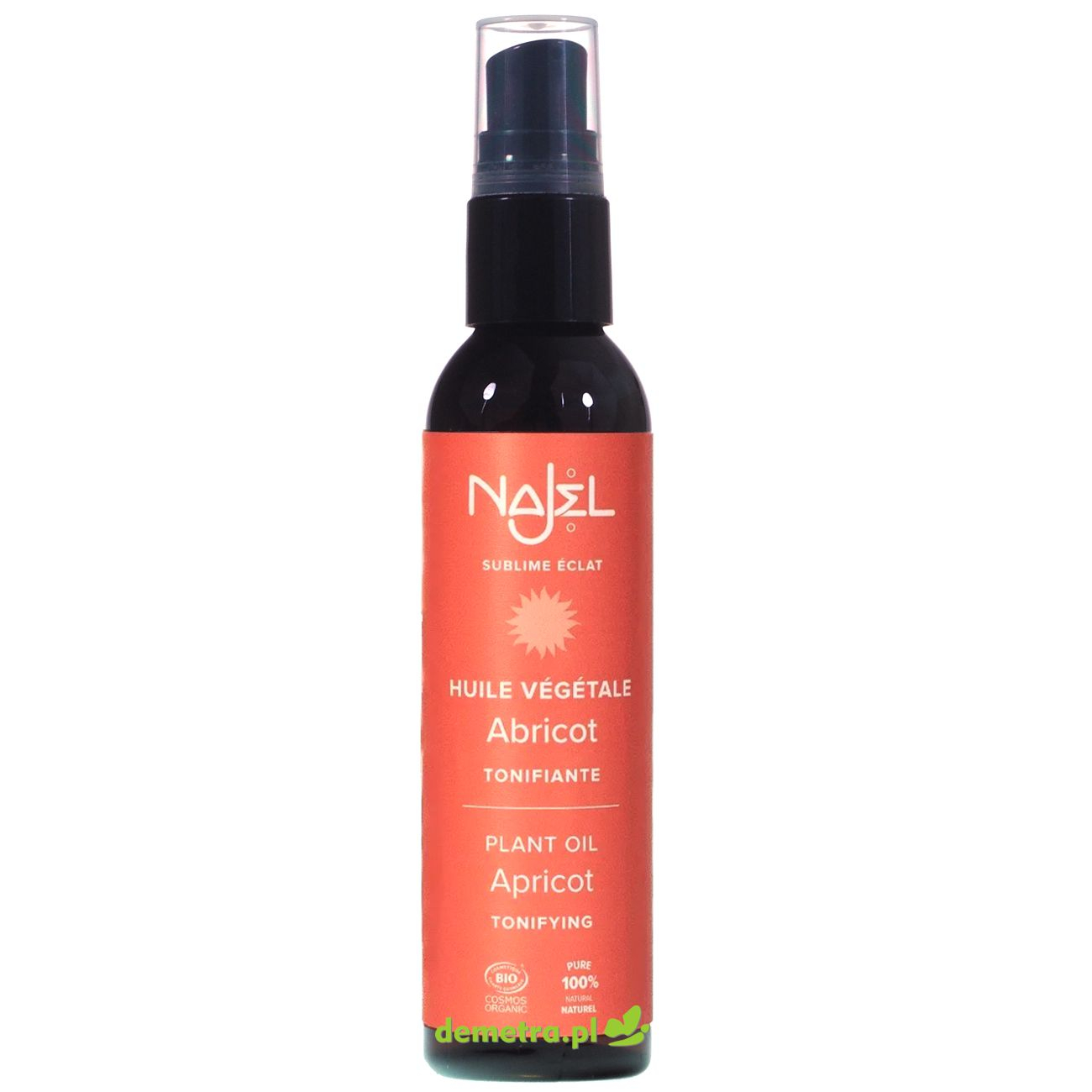 Olej z pestek moreli Bio 80 ml Najel