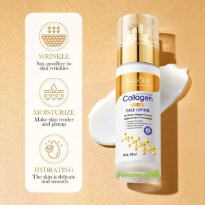 Emulsja przeciwstarzeniowa do twarzy 80 ml Sadoer Collagen
