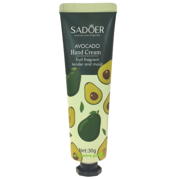 Krem do rąk 30 g Sadoer awokado, masło shea