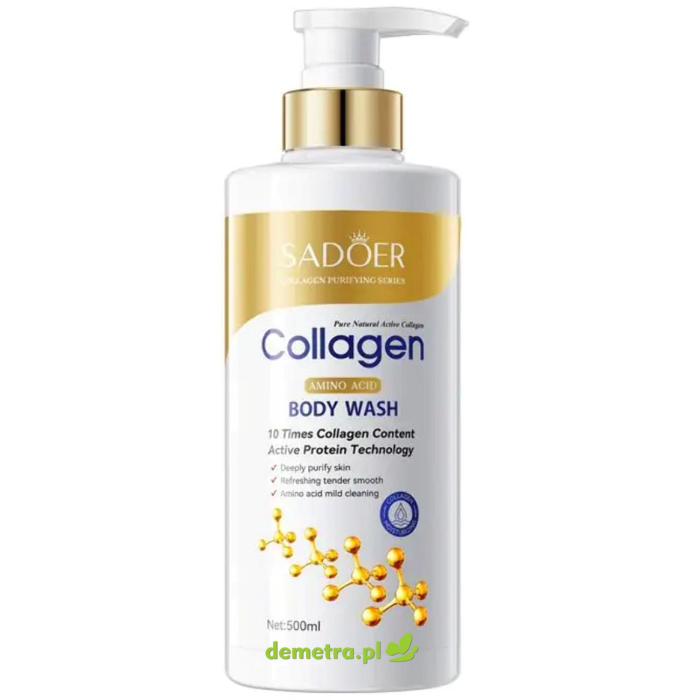 Żel pod prysznic 500 ml Sadoer Collagen