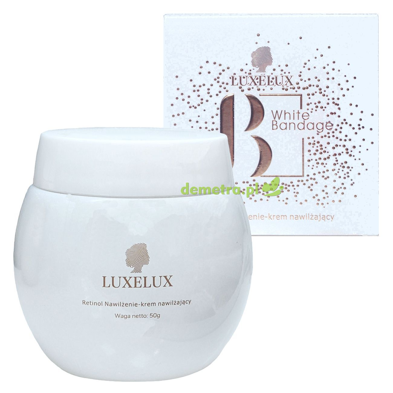 Krem do twarzy 50 ml Luxelux nawilżający z  retinolem