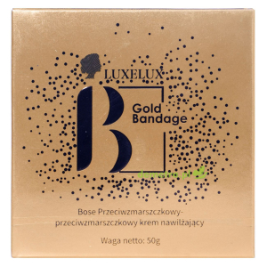 Krem do twarzy 50 ml Luxelux przeciwzmarszczkowy, nawilżający Gold 1