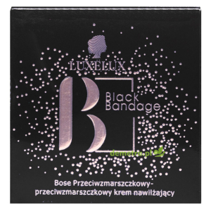 Krem do twarzy 50 ml Luxelux przeciwzmarszczkowy, nawilżający Black