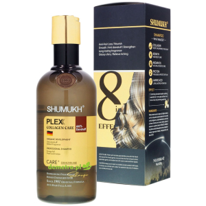 Szampon do włosów 600 g Shumukh 8w1 perfumowany, regeneracyjny czarny