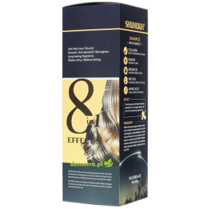 Szampon do włosów 600 g Shumukh 8w1 perfumowany, regeneracyjny czarny