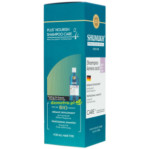 Szampon do włosów 600 g Shumukh 8w1 perfumowany, regeneracyjny niebieski
