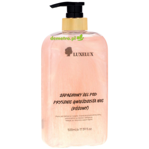 Żel pod prysznic 500 ml Luxelux Gwieździsta Noc - różowy