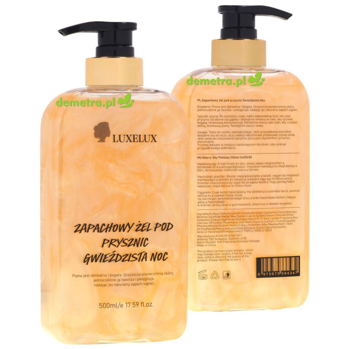 Żel pod prysznic 500 ml Luxelux Gwieździsta Noc
