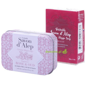 Mydło róża&oud 100g. Alepia...