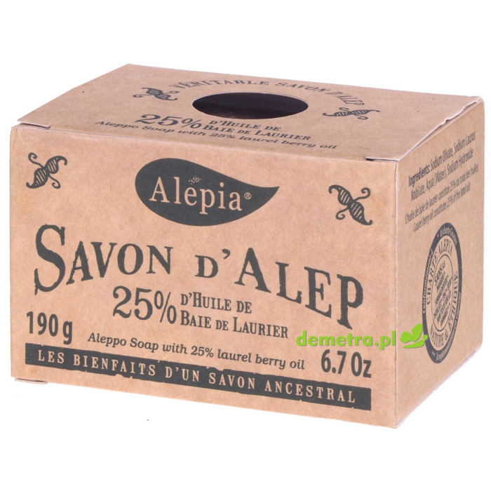 Mydło Aleppo Alepia 200g 25% oleju laurowego