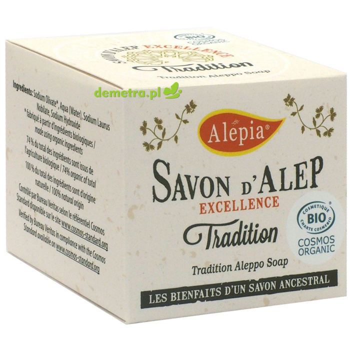 Mydło Alepia 190g excellence BIO Tradition