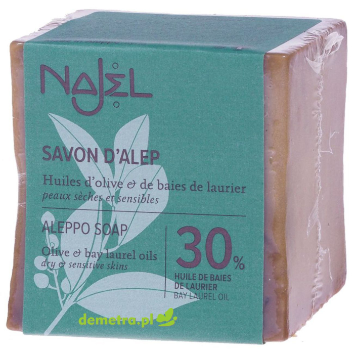Mydło Aleppo Najel 170g 30% oleju laurowego