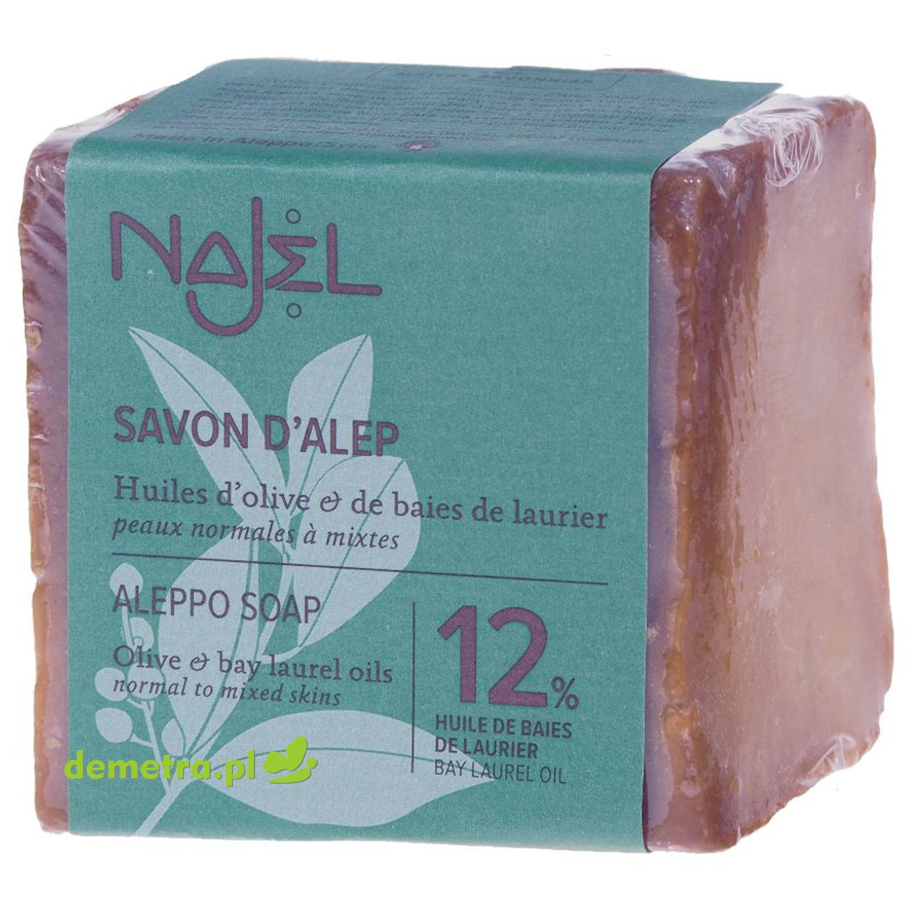 Mydło Aleppo 170g Najel 12% oleju laurowego