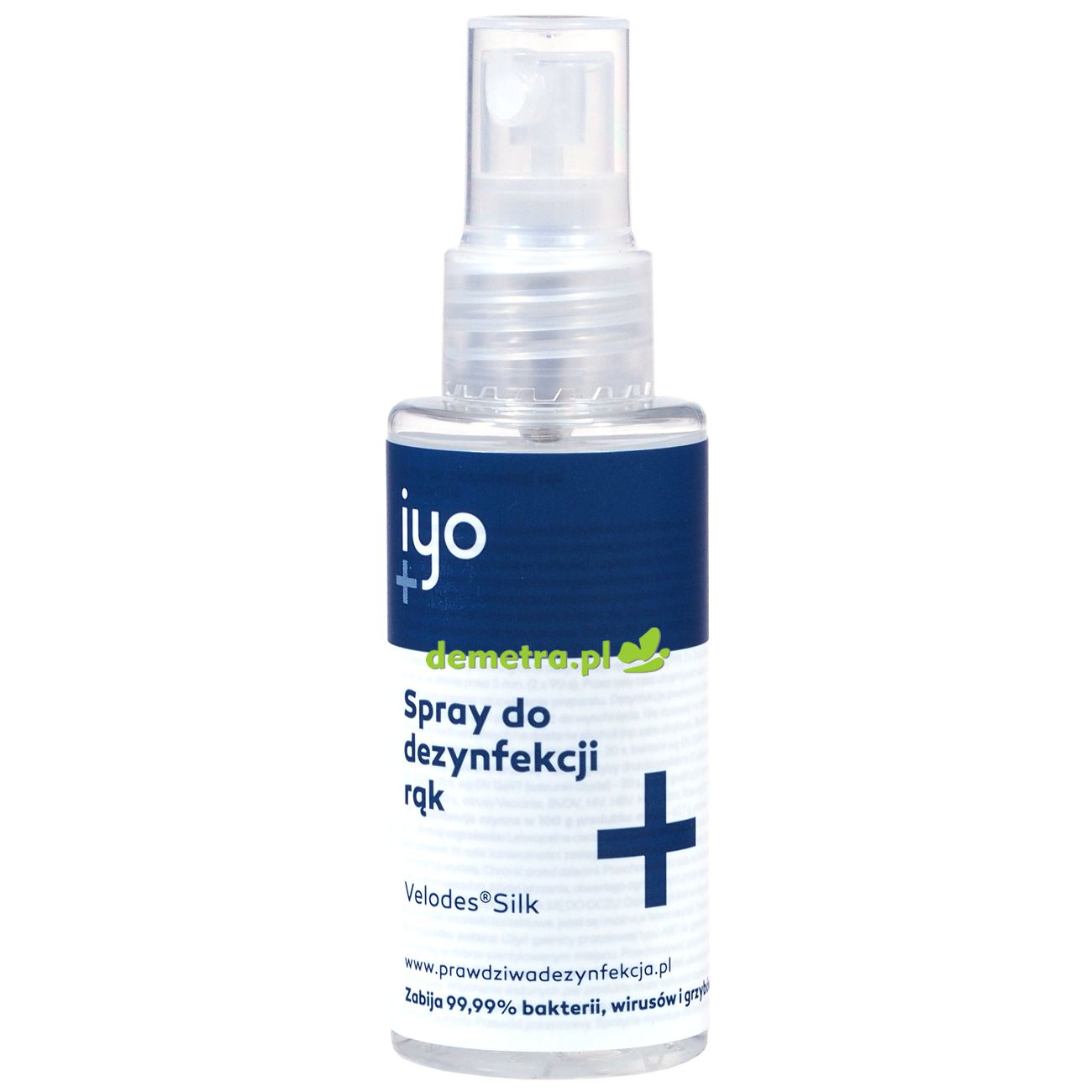 Iyo 50ml - Velodes Silk spray do dezynfekcji rąk
