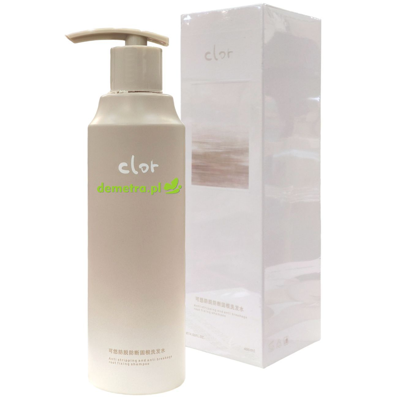 Szampon przeciw wypadaniu i łamaniu włosów 400 ml Clor