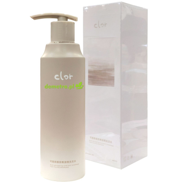 Szampon przeciw wypadaniu i łamaniu włosów 400 ml Clor