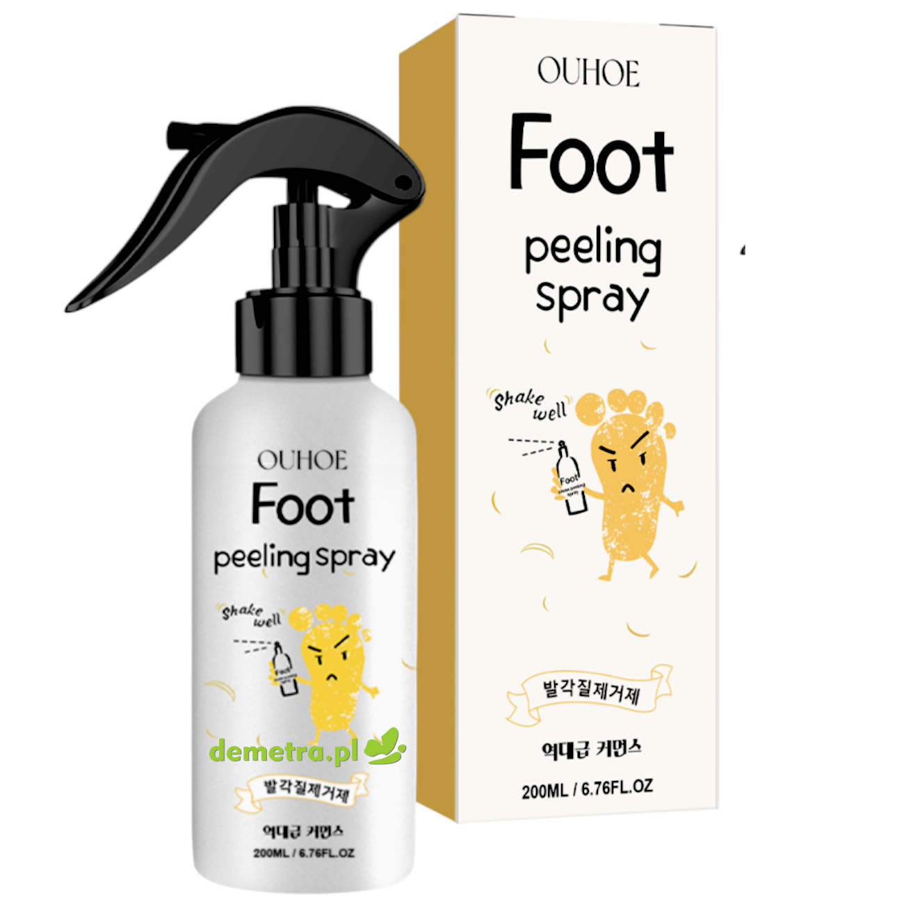 Piling do stóp w sprayu 200 ml Ouhoe