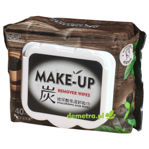Chusteczki do demakijażu 2w1 40 szt. nawilżane, kwas hialuronowy