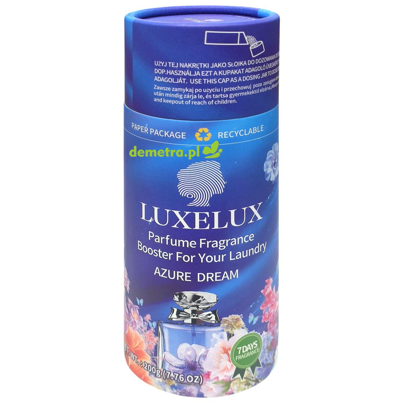 Perły zapachowe do prania 200 g Luxelux Azure Dream