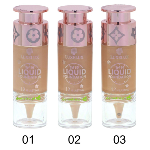 Podkład pod makijaż 7,5 ml Luxelux 02 - wodoodporny, SPF 30