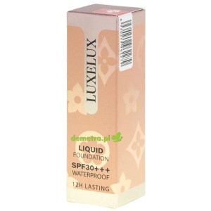 Podkład pod makijaż 7,5 ml Luxelux 01 - wodoodporny, SPF 30