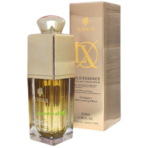 Serum do twarzy 30 ml Luxelux Gold Essence lifting i ujędrnianie
