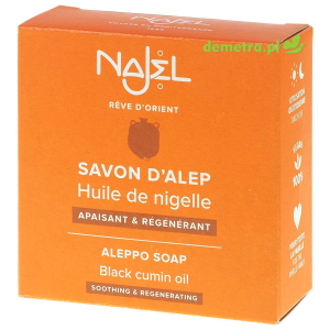 Mydło Aleppo Najel 100g czarnuszka