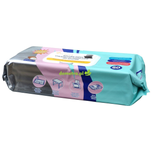 Chusteczki nawilżane do kuchni 80 szt. Luxelux