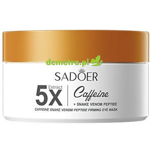 Płatki hydrożelowe pod oczy 80 szt. Sadoer kofeina
