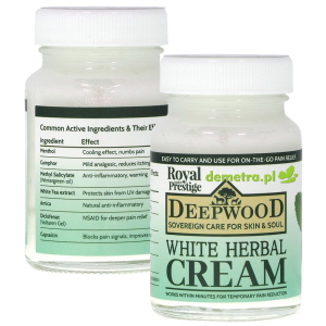 Maść ziołowa na bóle mięśni 50 g Deepwood