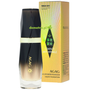 Podkład przeciwzmarszczkowy, nawilżający 40 g Agag 02 odcień chłodny