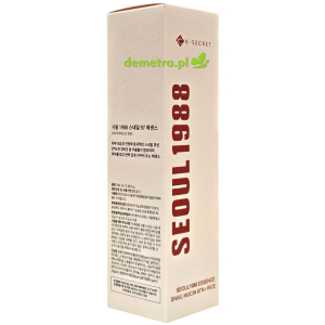 Esencja łagodząca do twarzy ze śluzem ślimaka i ekstraktem ryżu 100 ml K-Secret Seoul 1988