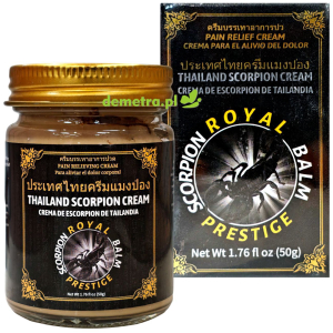 Balsam przeciwbólowy 50 g Royal Prestige skorpion tajski