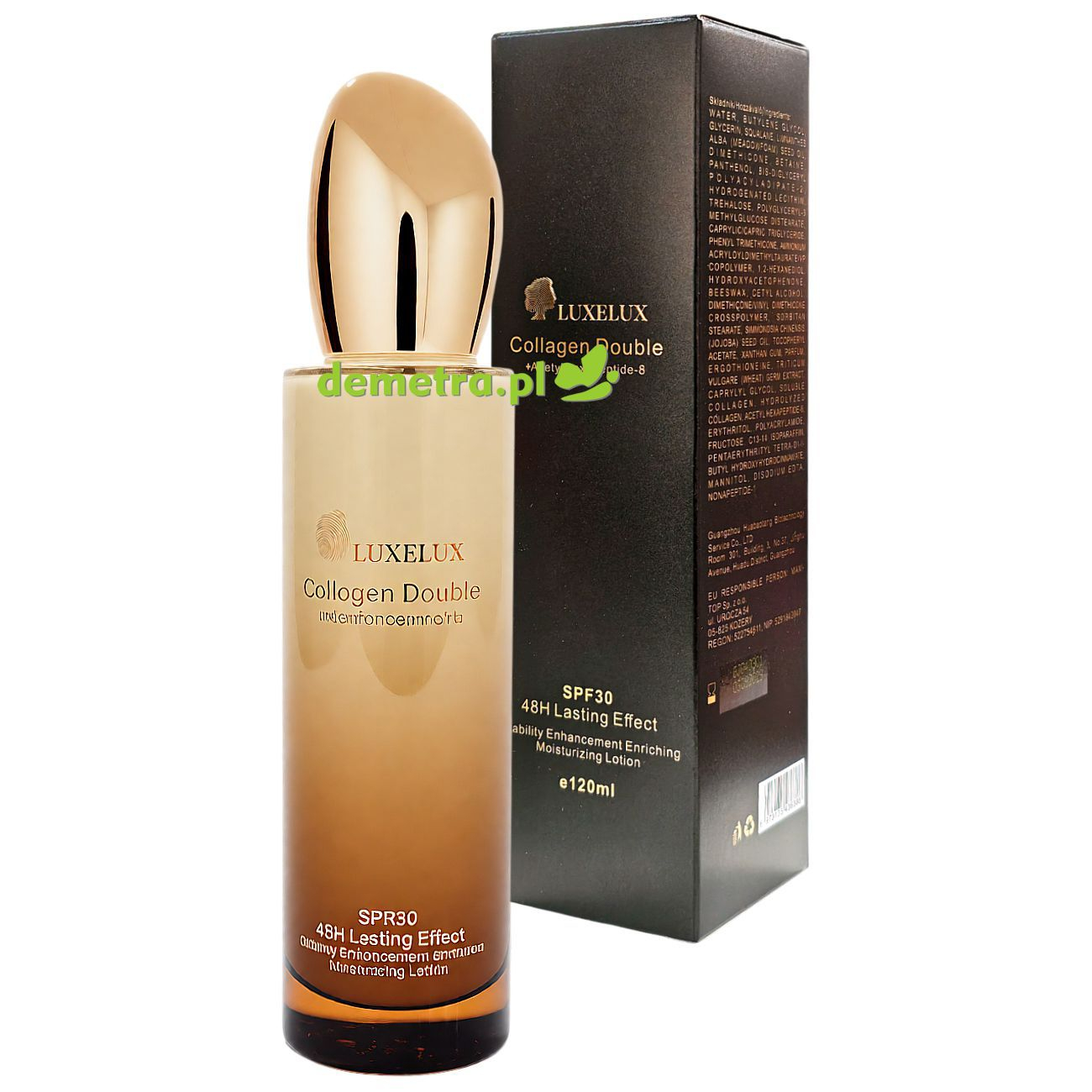 Emulsja rewitalizująca 120 ml Luxelux kolagen, peptydy