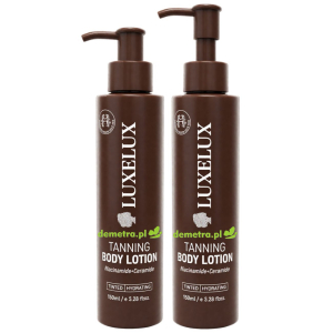 Brązujący balsam do ciała 150 ml Luxelux niacynamid, ceramidy