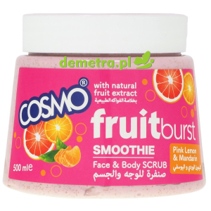 Piling do twarzy i ciała 500 ml Cosmo cytryna i mandarynka