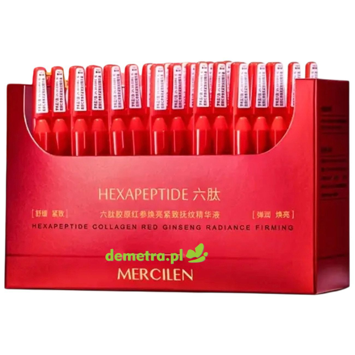 Serum do twarzy 30 x 1,5 ml Mercilen hexapeptyd