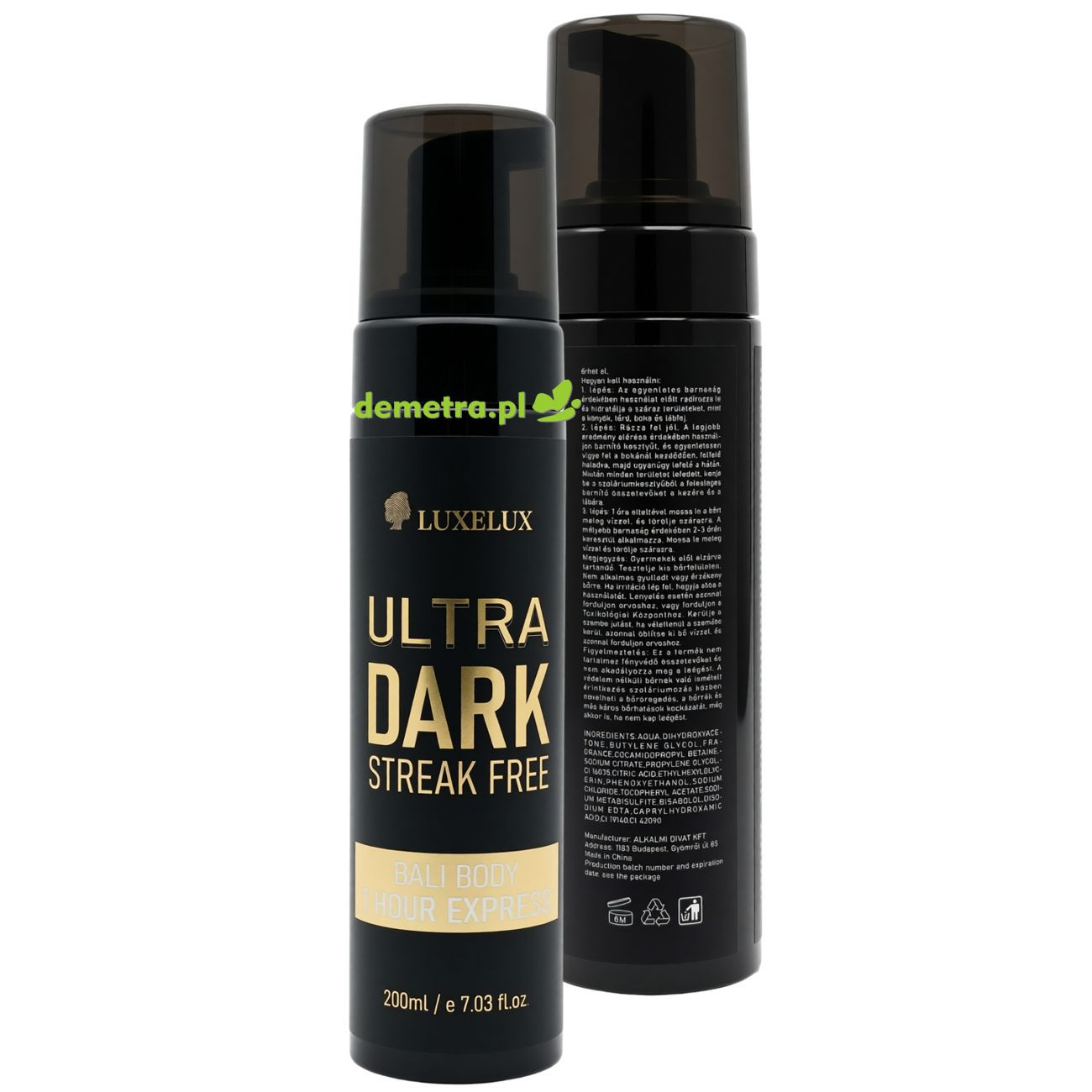 Samoopalacz w piance 200 ml Luxelux