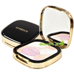Puder miękki w kamieniu trójkolorowy 8 g Luxelux 02
