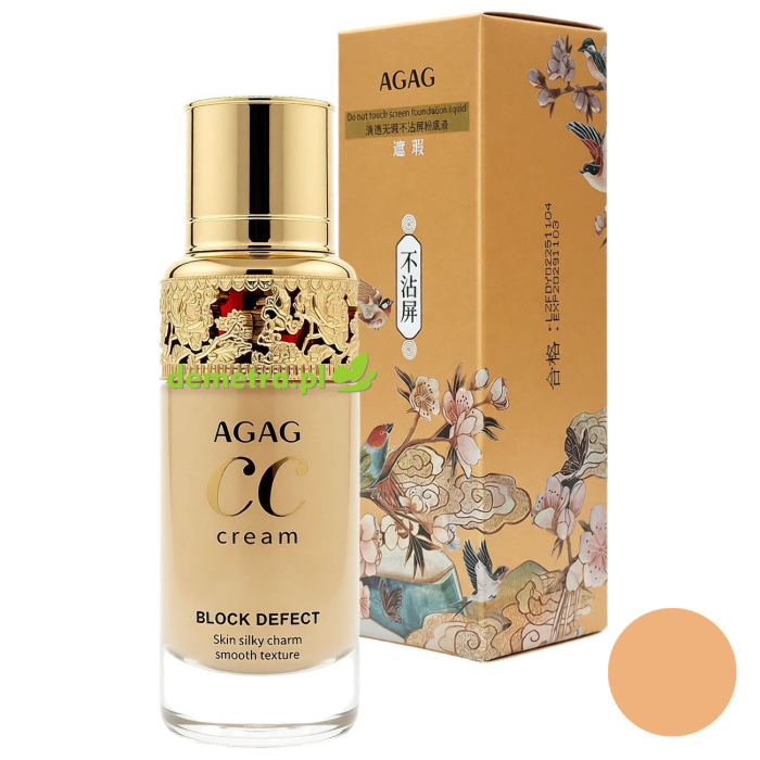 Podkład do twarzy 40 ml Agag kolor neutrealny